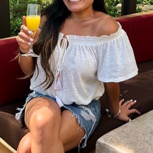 free people off the shoulder top